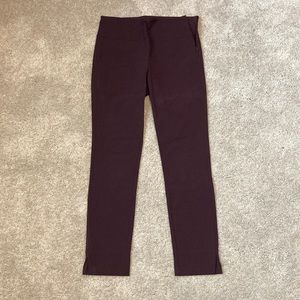 Athleta Wander Slim Ankle Pant 4 Maroon